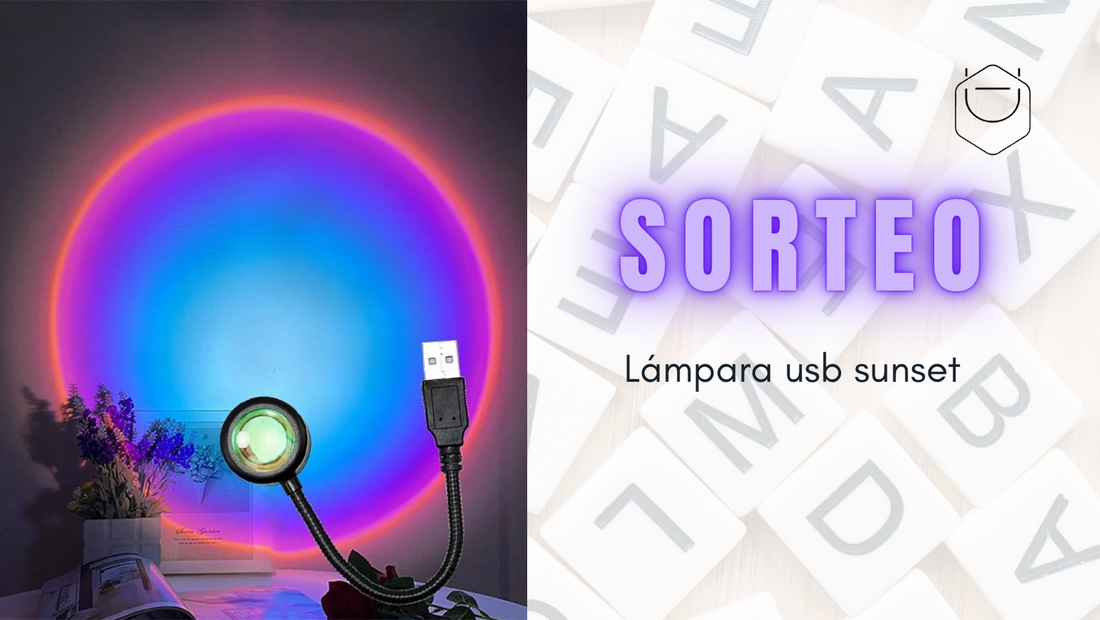 GRAN SORTEO, LAMPARA USB SUNSET