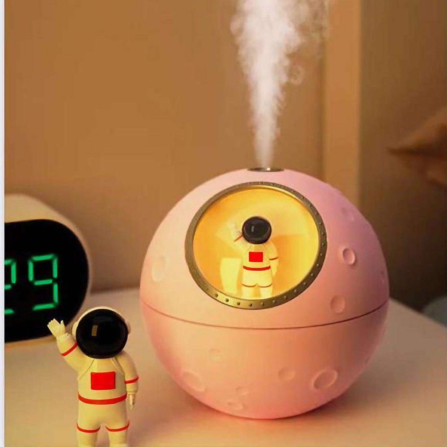 Humidificador De astronauta lunar luz led