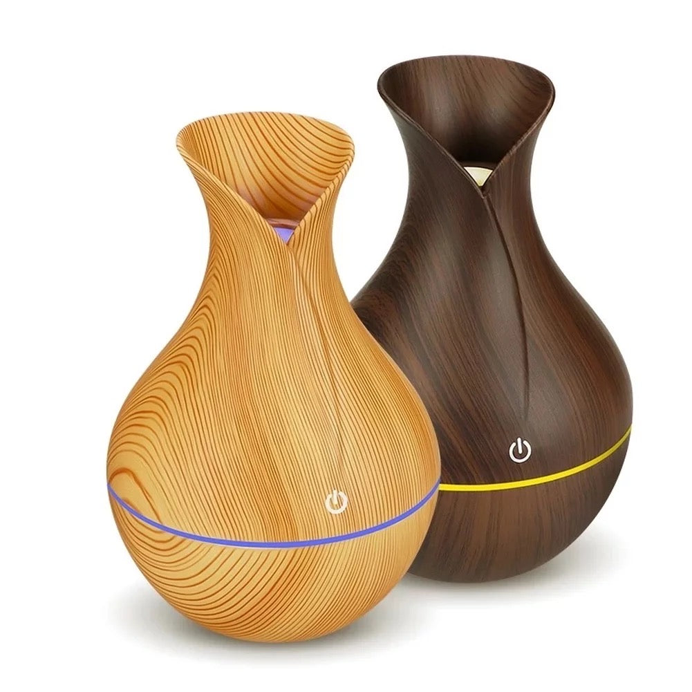 Humidificador de aromas ultrasonico de madera