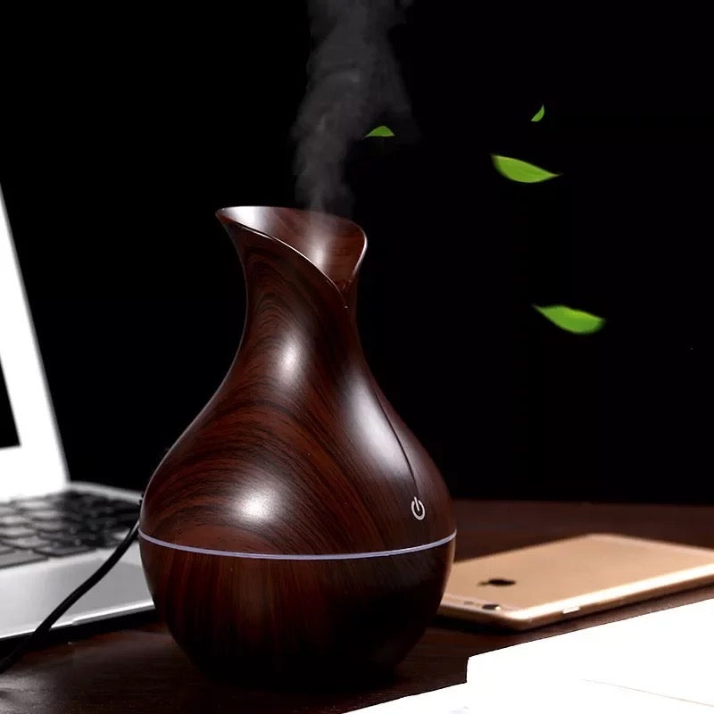 Humidificador de aromas ultrasonico de madera